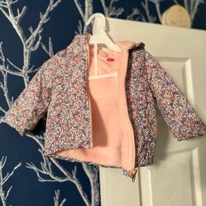 Baby Floral Puff Coat